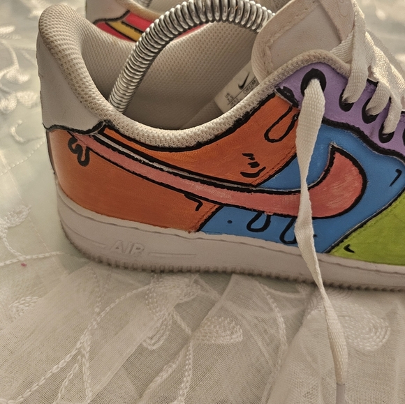 Mens Custom drip  Air Force 1 size 7.5 - Picture 11 of 16